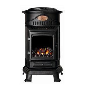 Provence Portable Gas Heater 3.4 kW - Matt Black