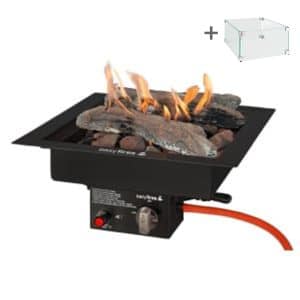 Fire pit insert kit | Table Fire | Black | 30×30 | Easyfires