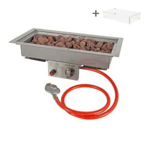 Fire pit insert kit | Table Fire | Stainless Steel | 25x50 | Easyfires