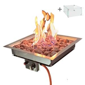 Fire pit insert kit | Table Fire | Stainless Steel | 50×50 | Easyfires