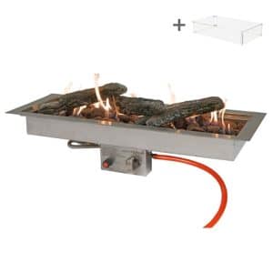 Fire pit insert kit | Table Fire | Stainless Steel | 26×76 | Easyfires
