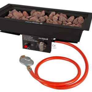 Fire pit insert kit | Table Fire | Black | 25×50 | Easyfires