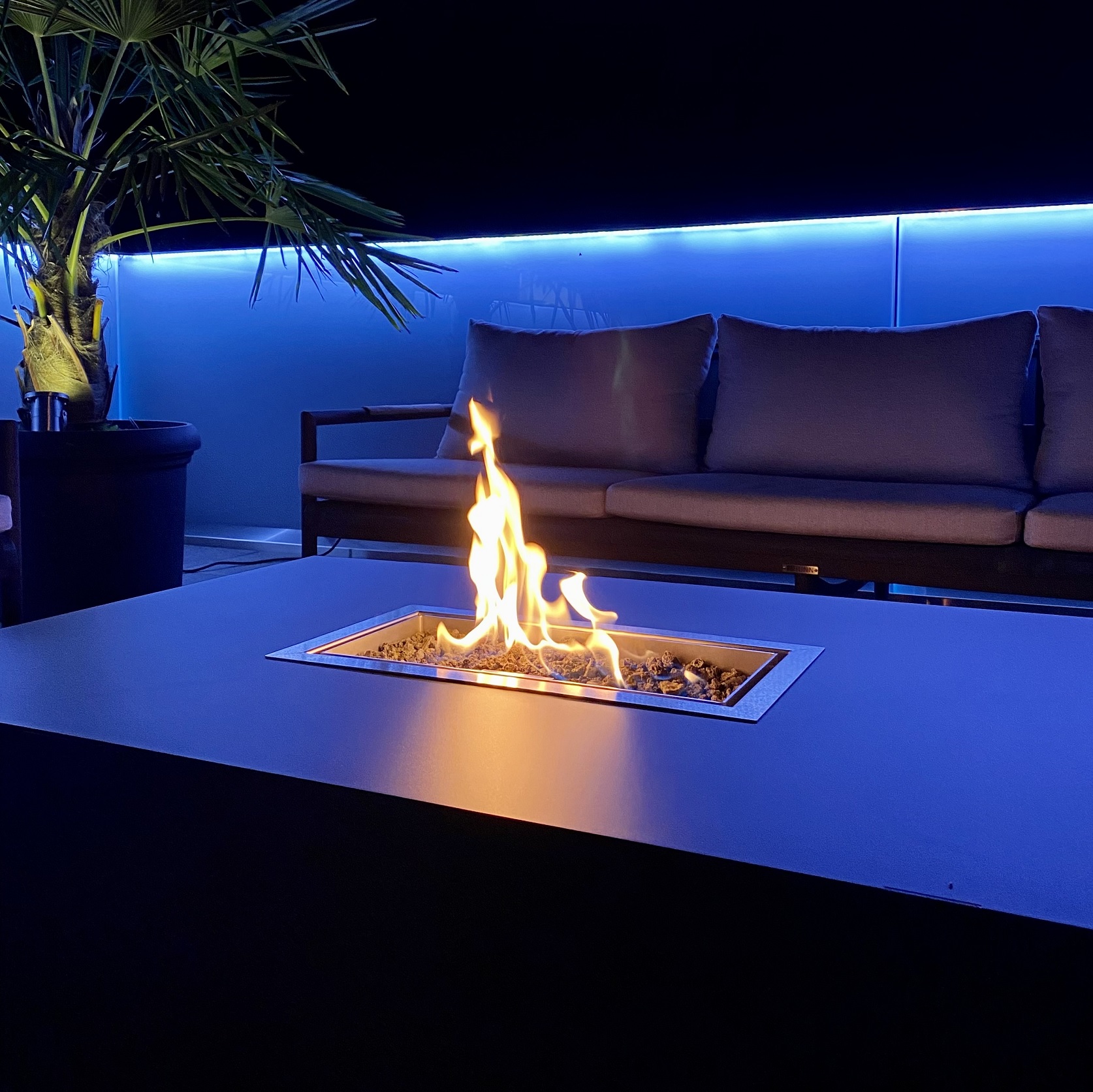 Fire Pit Table Sunwood Habanero Terras & Co