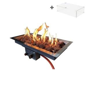 Fire pit insert kit | Table Fire | Stainless Steel | 30×60 | Enjoyfires