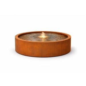 Enjoywater | Water Table | Corten Steel | Height 40 cm | 120 cm Ø