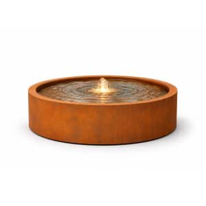 Enjoywater | Water Table | Corten Steel | Height 40 cm | 140 cm Ø