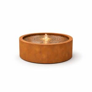Enjoywater | Water Table | Corten Steel | Height 40 cm | 80 cm Ø